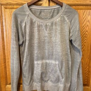 Gray Long Sleeve Sweatshirt
